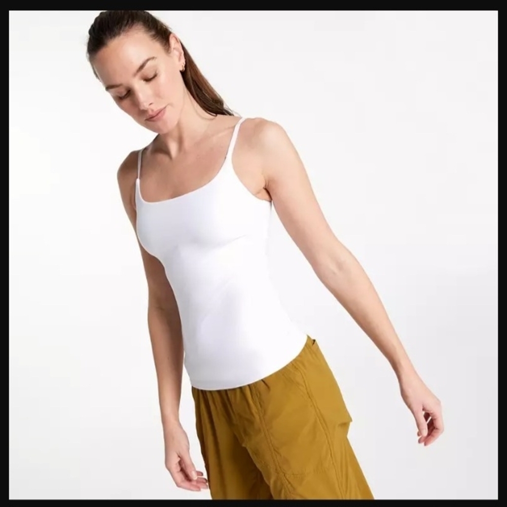 CALIA Women's Inspire White Camisole Tank Top, Small - Picture 3 of 12